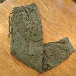 Torrid relaxed fit jogger cargo stretch